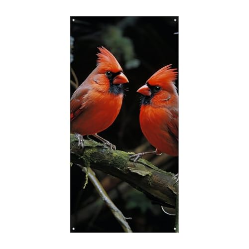 Geburtstagsbanner mehrfarbige Wimpelkette Flaggen hängende Dekoration Kardinäle Vögel Fauna wilde Feier Jahrestag Taufe Türvorhang Geburtstagsbanner mehrfarbige Wimpelkette Flaggen hängende Dekoration Kardinäle Vögel Fauna wilde Feier Jahrestag Taufe Türvorhang von YKLBV