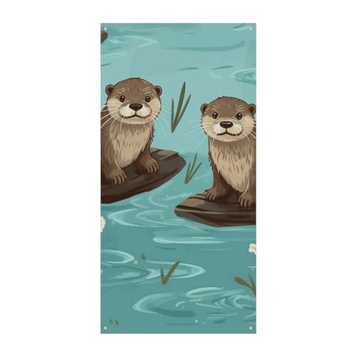 Geburtstagsbanner mehrfarbige Wimpelkette Flaggen hängende Dekoration Otter Feier Jahrestag Taufe Türvorhang Geburtstagsbanner mehrfarbige Wimpelkette Flaggen hängende Dekoration Otter Feier Jahrestag Taufe Türvorhang von YKLBV