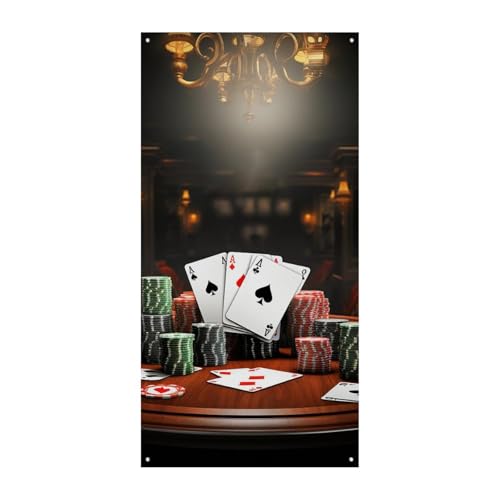 Geburtstagsbanner mehrfarbige Wimpelkette Flaggen hängende Dekoration Pokerturnier Feier Jahrestag Taufe Türvorhang Geburtstagsbanner mehrfarbige Wimpelkette Flaggen hängende Dekoration Pokerturnier Feier Jahrestag Taufe Türvorhang von YKLBV