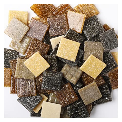 100 g, 2 cm, quadratische Mosaikfliesen, mehrfarbige Mosaikstücke, Steine ​​für die DIY-Mosaikherstellung, Basteln, Hobby, Kunst, Heim-Wanddekoration(7) von YKMYXZ