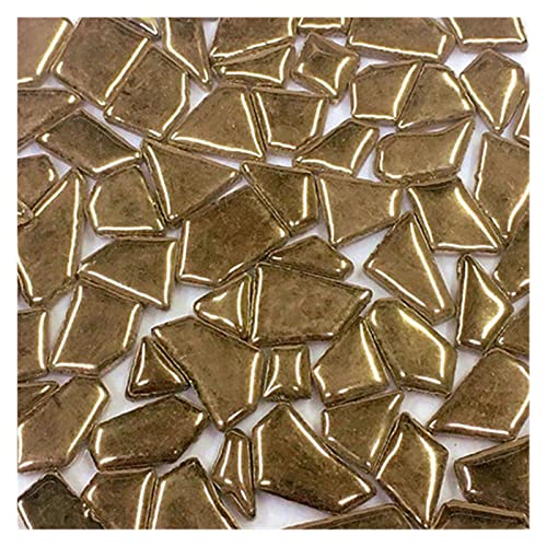 100 g unregelmäßige Mosaikherstellung, kreative Keramik-Mosaikfliesen, DIY-Hobby, Wandhandwerk, handgefertigte Dekorationsmaterialien, Mosaikstücke(O) von YKMYXZ