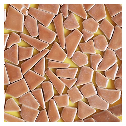 100 g unregelmäßige Mosaikherstellung, kreative Keramik-Mosaikfliesen, DIY-Hobby, Wandhandwerk, handgefertigte Dekorationsmaterialien, Mosaikstücke(X) von YKMYXZ