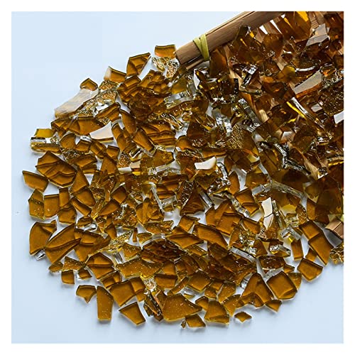 150 g Glasmosaikfliesen, unregelmäßiges, mehrfarbiges Mosaikstück, DIY-Mosaikherstellungssteine ​​für Handwerk, Hobby, Kunst, Heimwanddekoration(7) von YKMYXZ