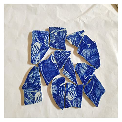 200 g Keramik-Mosaikfliesen, unregelmäßiges Fragment, DIY-Mosaikherstellung for Handwerk, Hobbykunst, Heimwanddekoration(5) von YKMYXZ
