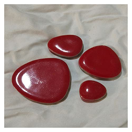 500 gr/los Mosaikfliesen Keramik for Wand DIY Hobbys Handwerk Kunst Handgefertigte Dekorative Materialien Unregelmäßige Tropfenform Mosaikstücke(O) von YKMYXZ