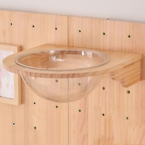 An der Wand befestigter Katzenkletterrahmen, Katzenregal, Katzenwandregale aus Lochplatten, kostenlose DIY-Kombination, nimmt keinen Platz EIN(S2) von YKMYXZ