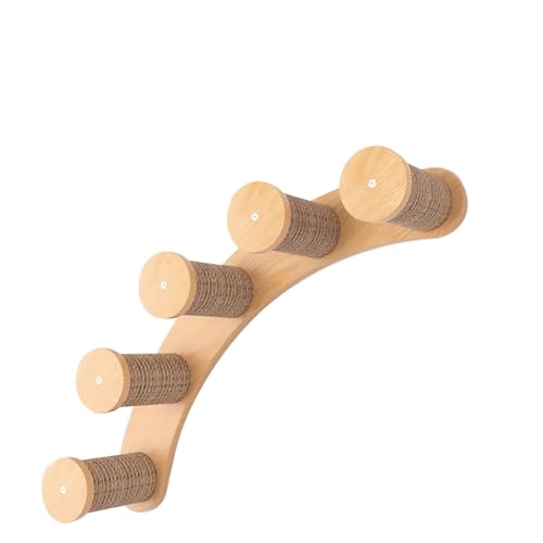 An der Wand montiertes Katzenklettergerüst, Katzenwandregale, Verschiedene Katzenwandelemente, verdicktes Blech, platzsparend, DIY-Katzenspielplatz(S1) von YKMYXZ