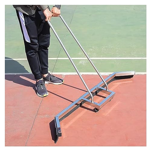 Bodenabzieher, Wasserentferner for Basketballplätze/Tennisplätze/Kunststoffbahnen, rollender, Leichter Regenwischer, Wasserschieber von YKMYXZ