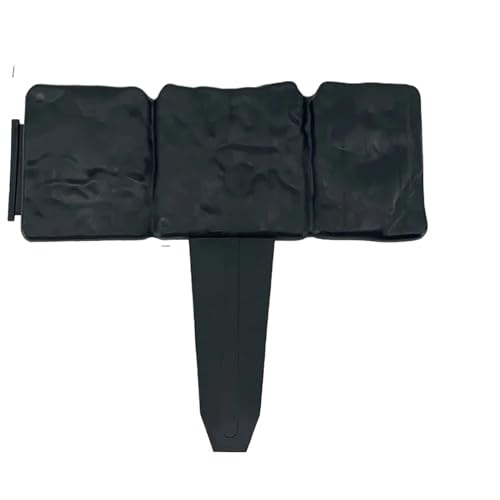Gartenumrandung Ideen for Gartenzäune, 10-teilige Gartenzaunkanten, Hausgarten-Randkanten, Kunststoffzaun(Black) von YKMYXZ