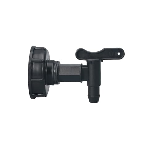 Gewindeanschluss, 1 stück 3/4 "IBC Tank Tap Adapter Grob Gewinde Garten Wasser Tanks Wasserhahn for 3/4" Schläuche Messing Ersatz stecker Ventile(With Adapter) von YKMYXZ
