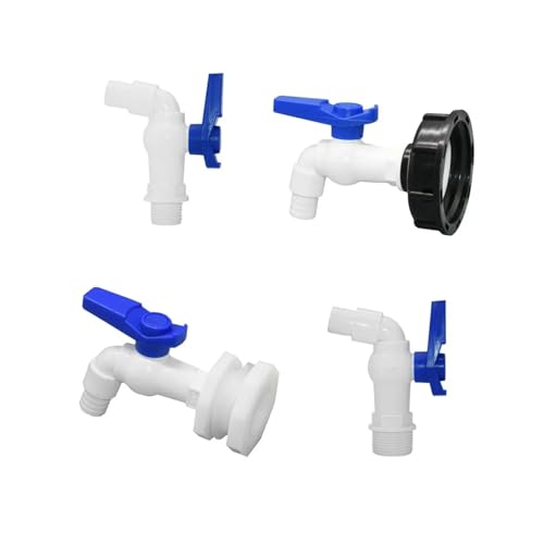 Gewindeanschluss, IBC Tank Tap Adapter Ventil S60X6 Grobgewinde 1Pc(E) von YKMYXZ