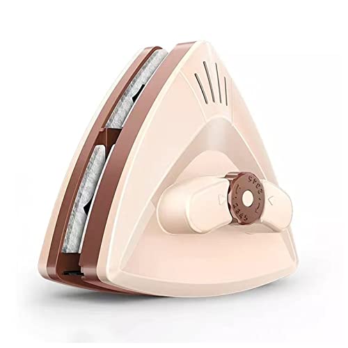 Glasreiniger, Doppelseitiger magnetischer Fensterreiniger, 5-fädig, verstellbarer Bürstenglaswischer for hohe Fenster von 5–30 mm(5~30mm) von YKMYXZ