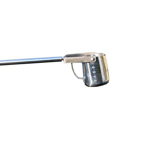 Probenahmestange 500 ml/1000 ml Wasserprobenahmestange, Wasserprobenahme-Schöpflöffelsystem, for die Umweltüberwachung, Wasserquali(Stainless Steel 1000ml,0.6m 1.5m/1.6ft 4.9ft) von YKMYXZ