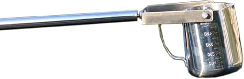 Probenahmestange 500 ml/1000 ml Wasserprobenentnahmestange, Wasserprobenentnahme-Schöpflöffelsystem zur Umweltüberwachung, Wasserqualitätsprobe(Stainless Steel 1000ml,0.86m 2m/2.8ft 6.6ft) von YKMYXZ