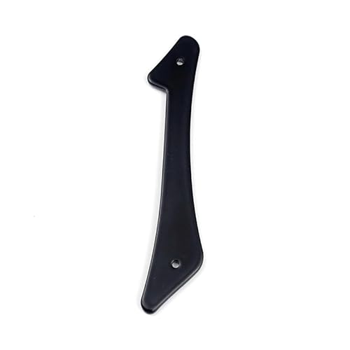 Tornummern, 1 Stück 101 mm Metall-Hausnummer, 10,2 cm, schwarze Zahlen aus Aluminiumlegierung, Türnummer, Briefkasten-Adressschild, Außenhausnummer #0–9(1) von YKMYXZ