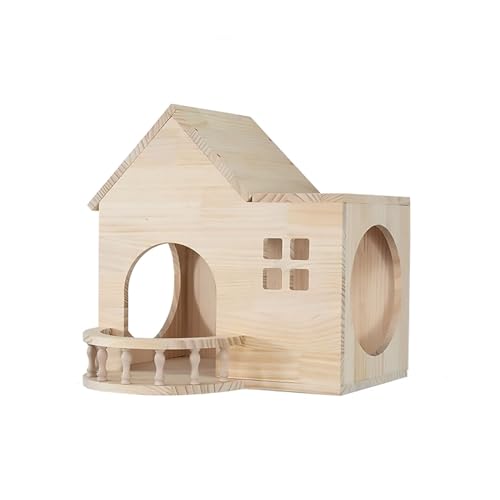 Wandmontiertes Katzenwandregal und Katzenstange aus Massivholz, DIY-Katzennest, Sprungplattform, Raumkapsel, Sisal-Kratzbaum(S1) von YKMYXZ