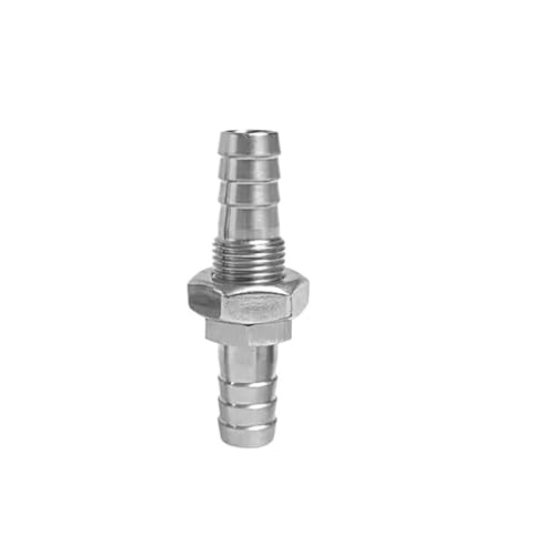 YKMYXZ， 1 stück 2mm 3mm 4mm 6mm 8mm 10mm 12mm 14mm 16mm 19mm 20mm 25mm 32mm 304 Edelstahl Stacheldraht Rohr Fitting Anschluss(Barb 2.5mm) von YKMYXZ