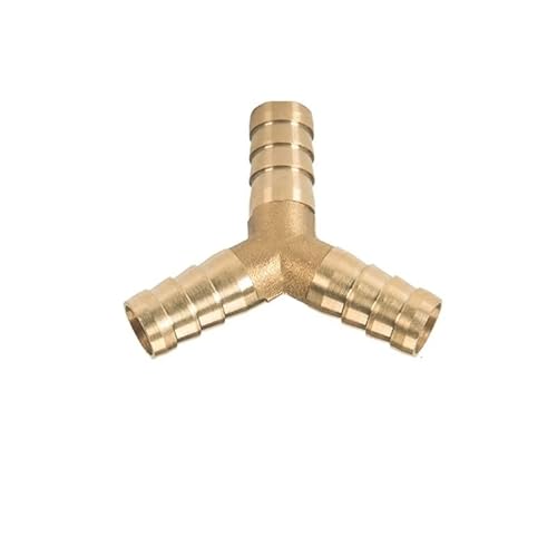 YKMYXZ， 1PC Messing Barb Rohr Fitting 2 3 4 Weg Stecker for 4mm 5mm 6mm 8mm 10mm 12mm 16mm 19mm Schlauch Kupfer Pagode Wasser Rohr Armaturen(Y 3 Way,5mm) von YKMYXZ