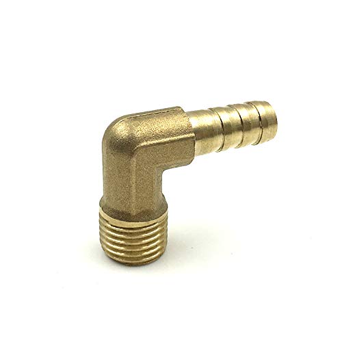 YKMYXZ， 1PC Pagodenanschluss 8 mm Schlauchanschluss, Schlauchanschlussgewinde 1/8 1/4 3/8 1/2 Zoll Gewinde Messing-Wasserrohrverschraubungen(Pl,3/8") von YKMYXZ