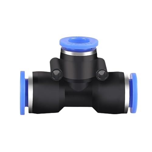 YKMYXZ， 1PC Pneumatische Armaturen Rohr Stecker Air Quick Release Kupplung 4mm 6mm 8mm 10mm 12mm PU PE PV PY HVFF BUC Anschlüsse(Pe,10MM) von YKMYXZ