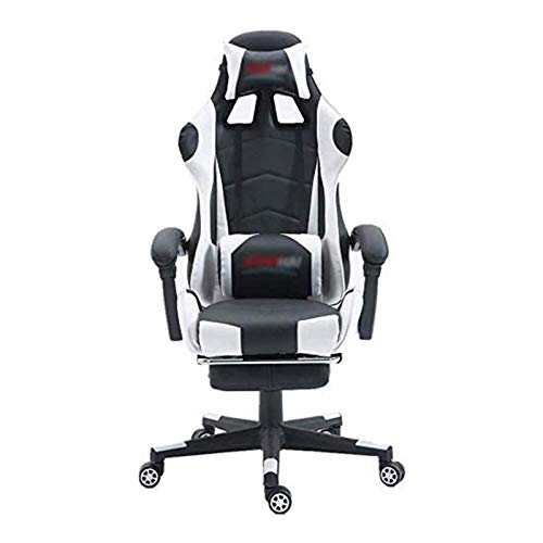 YKMYXZ， Computer Gamichairs Gamioffice Stuhl Computer Schreibtischstuhl Hohe Rückenlehne PU-Lederstuhl Drehstuhl/Bildfarbe/70 * 70 * 127Cm von YKMYXZ