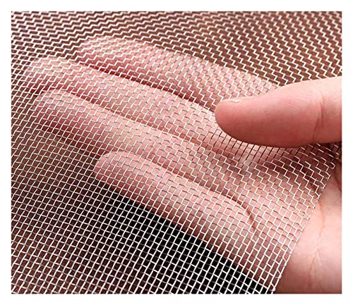 YKMYXZ, Edelstahl-Drahtgeflecht-Rolle 14 Mesh Gewebtes Mesh for Fenster, Türen, Filter(1x2m) von YKMYXZ