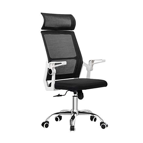 YKMYXZ， Gamichair, Home Office Reclinichairs Einfach zu installierender Bürostuhl Arbeitszimmer Schlafzimmer Schreibtischstühle Drehbare Schreibtischstühle/Grau(Black) von YKMYXZ