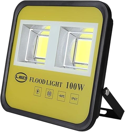YKMYXZ, Startseite LED-Flutlicht Außenstrahler Sicherheitslicht Superhelles Vollwatt-Flutlicht, wiederaufladbares Arbeitslicht(100W) von YKMYXZ