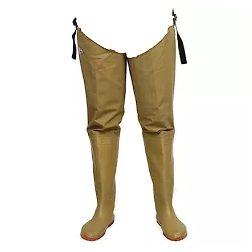 YKMYXZ， Wathosen for Angler, Hüftwathosen, Bequeme und weiche wasserdichte PVC-Gesäßhosen for Wathosen(8) von YKMYXZ