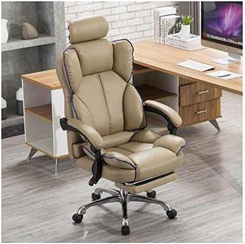 YKMYXZ， Zero Chair, Drehbarer Gaming-Stuhl, Racichair mit hoher Rückenlehne for Spielebüro, Stuhl for PC, verstellbare Lordosenstütze/Pink(Yellow) von YKMYXZ