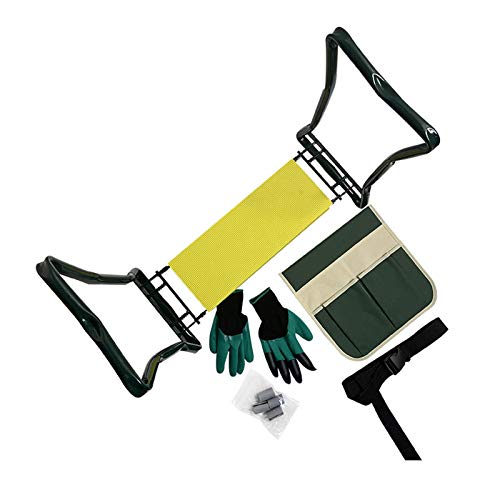 YKMYXZ Gartengeräte, Garten-Kniebank, Faltbarer Garten-Kniehocker mit Griffen, tragbarer Klapphocker for rückenschmerzfreies Arbeiten von YKMYXZ