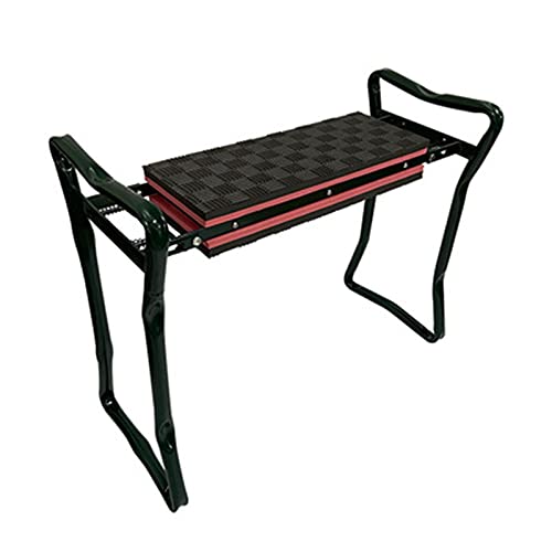 YKMYXZ Gartengeräte, Gartenkniehocker Gartenkniebank und Sitz Gartenhocker Bank mit Kniepolster Klappbarer Multifunktionale Kniebank von YKMYXZ