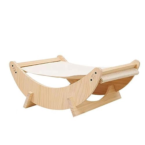 YKMYXZ Katzenregale， Katzenhängematten-Schaukelbett, 2-in-1-Schlafsessel, Katzenmöbel-Geschenk for Ihre kleine bis mittelgroße Katze und Ihren Hund, einfach zu montieren von YKMYXZ