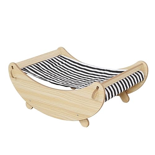 YKMYXZ Katzenregale， Schaukelbett for Katzen im Innenbereich, bodenstehende Katzenhängematte, Sicherheits-Katzenregale, platzsparender, am Fenster montierter Katzensitz for große(B) von YKMYXZ