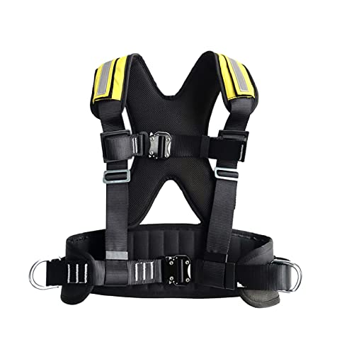 YKMYXZ Klettern Sling， Sicherheitsgurt for Arbeiten in der Höhe, Sicherheitsausrüstung for Klettergurte, Auffanggurt, Absturzsicherungsausrüstung/D(A) von YKMYXZ