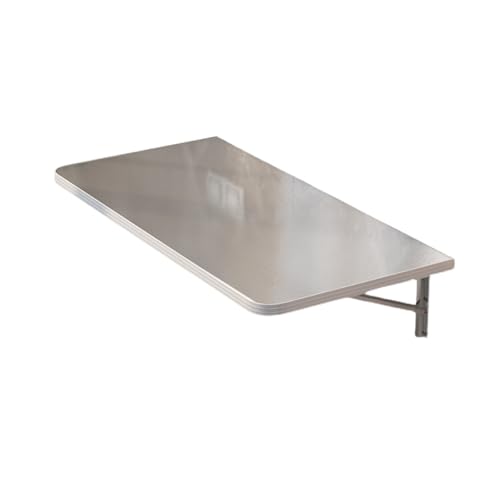 Klappbarer Wandtisch, Schwebender Tisch für Kleinen Raum, Klappbarer Schreibtisch für Waschküche/Bar/Haus/Büro (Size : 50x30cm(20x12inch)) von YKNAG Direct Store
