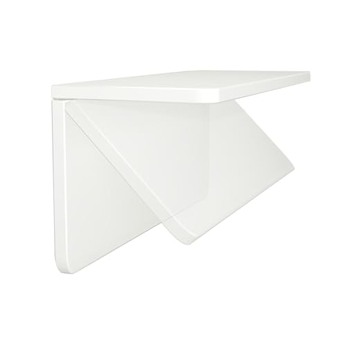 Wandmontierter Klapptisch, Klapptisch, Schwebender Schreibtisch für Waschküche/Küche/Bar/Haus/Büro/Kleinen Raum (Size : 100x30cm(39x12inch)) von YKNAG Direct Store
