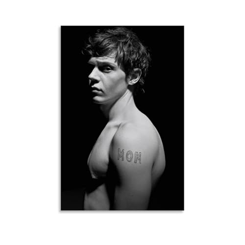 YKNBDXT Evan Poster mit Peters-Stern, für Schlafzimmer, Leinwand-Kunstdruck, Raum-Wandkunst, Dekor-Poster, 40 x 60 cm, ungerahmt, 4 Stück YKNBDXT Evan Poster mit Peters-Stern, für Schlafzimmer, Leinwand-Kunstdruck, Raum-Wandkunst, Dekor-Poster, 40 x 60 cm, ungerahmt, 4 Stück von YKNBDXT