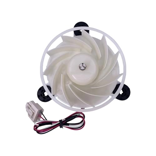 A66T Kühlschrank-Gefrierschrank-Lüftermotor, Kompatibel Mit Meiling-Kühlschrank ZWF-32-120 W29-23 Kühllüftermotor DC12V 2,5W 1870RPM von YKRWMJAQC