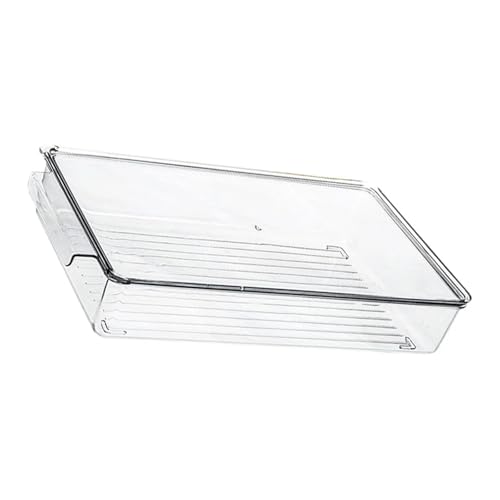 Kühlschrank-Behälter-Organisatoren Klare, Versiegelte Crisper-Lebensmittel-Aufbewahrungsboxen Kleiner Obstbehälter(37x21x6.5cm) von YKRWMJAQC