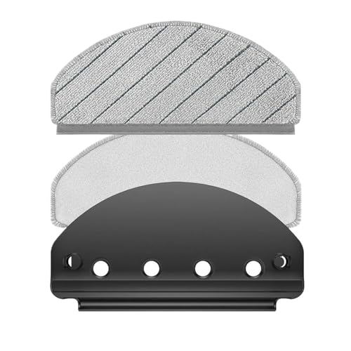 Mopphalter, Mopptuch, Kompatibel Mit Deebot N20/N20 Plus/N20 Pro Plus Roboter-Staubsauger-Zubehör(Mop Holder+2PCS Mop Cloths) von YKRWMJAQC