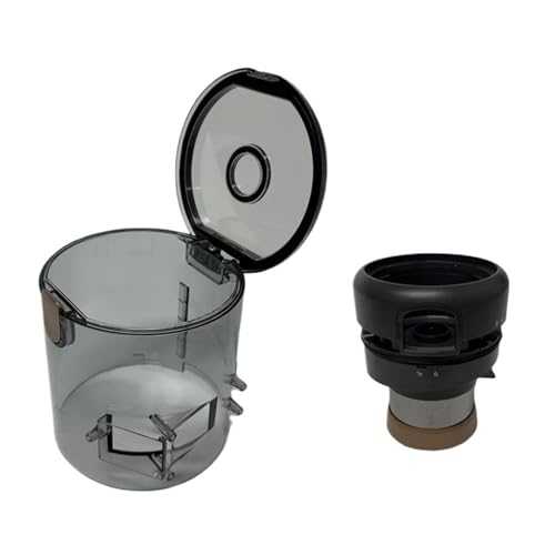 Staubbehälterbaugruppe, Staubbehälterbecher, Schwarz, Zyklonzubehör, Ersatzteile, Kompatibel Mit Jimmy H10 Pro/H10 Flex Staubsauger(Cup with Cyclone) von YKRWMJAQC