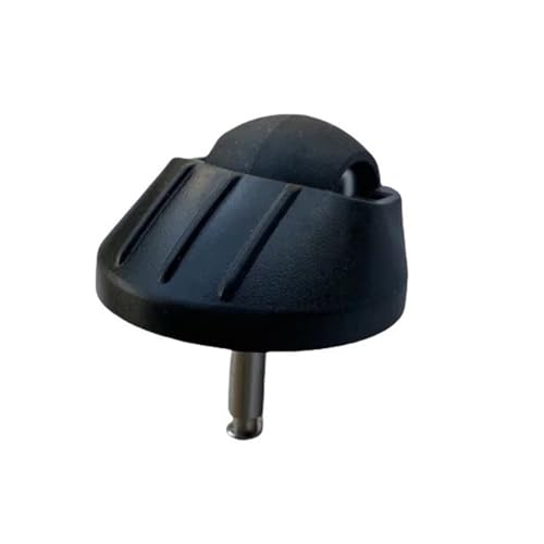 Staubsauger-Lenkrolle, Vorderrad, Kompatibel Mit VIOMI S9 VXVC11 VXVC12 VXVC13 VXVC14 Roboter-Staubsauger-Teilerad(Black) von YKRWMJAQC