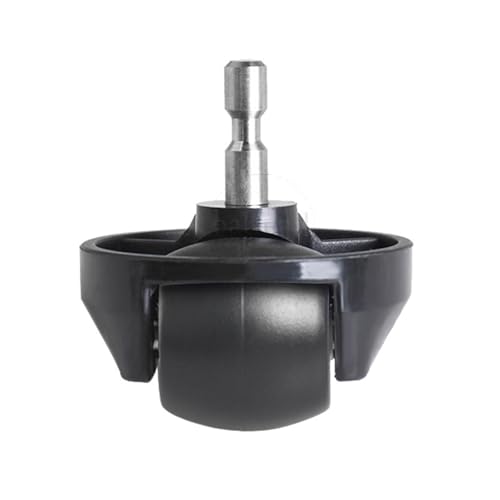 Vorderräder, Kompatibel Mit Xiaomi 1C 1T, Kompatibel Mit Dreame F9 Lenkradmodul-Rollenersatzzubehör(Black) von YKRWMJAQC