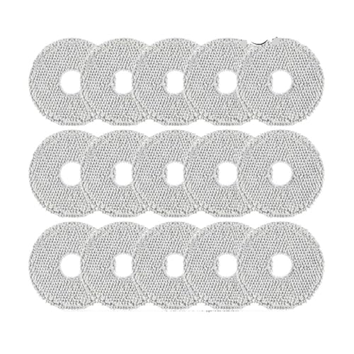 Wischpad, Kompatibel Mit Deebot T20 T10 X1 Omni T30 Pro Omni X2 Omni X1 T10 Turbo Mopptuch Roboter-Staubsaugerzubehör(15PCS) von YKRWMJAQC