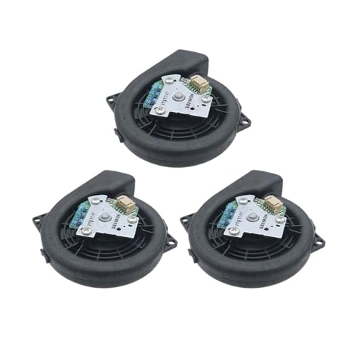 YKRWMJAQC Lüftermotormodulteile, Kompatibel Mit Mijia 1S 1. Generation SDJQR01RR SDJQR03RR SDJQR02RR STYTJ02YM Zubehör(Black Fan 3PCS) von YKRWMJAQC