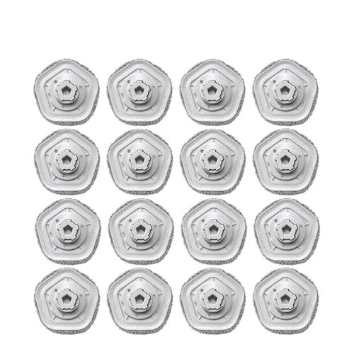 YKRWMJAQC Selbstreinigender Roboterstaubsauger Und Wischmopp-Zubehör, Wischtuch, Kompatibel Mit Dreame Bot W10/W10 Pro, Wischpad, Ersatzteile for Staubsauger(16pcs) von YKRWMJAQC