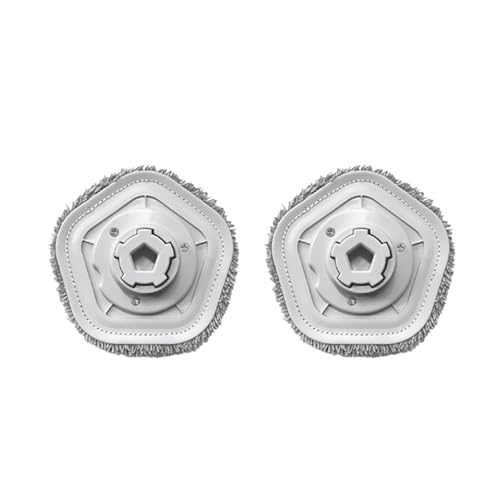 YKRWMJAQC Selbstreinigender Roboterstaubsauger Und Wischmopp-Zubehör, Wischtuch, Kompatibel Mit Dreame Bot W10/W10 Pro, Wischpad, Ersatzteile for Staubsauger(2pcs) von YKRWMJAQC