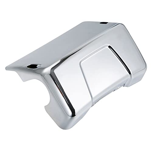 YKSM Für Harley CVO Limited Ultra Electra Road Glide FLTRU 2014-2016 2015 Doppelgekühlte Motorrad Wasserpumpe Abdeckung (Color : Chrome) von YKSM
