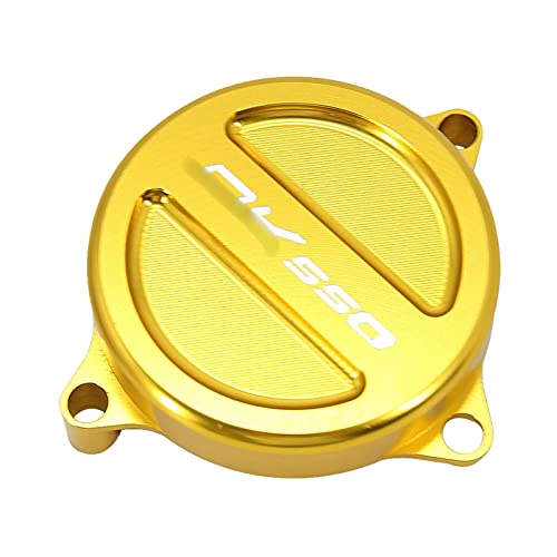 YKSM Motorradzubehör Für KYMCO AK550 AK-550 AK 550 CNC Aluminiumlegierung Rahmenlochabdeckung Antriebswelle Abdeckkappe 2017-2020 (Color : Gold) von YKSM